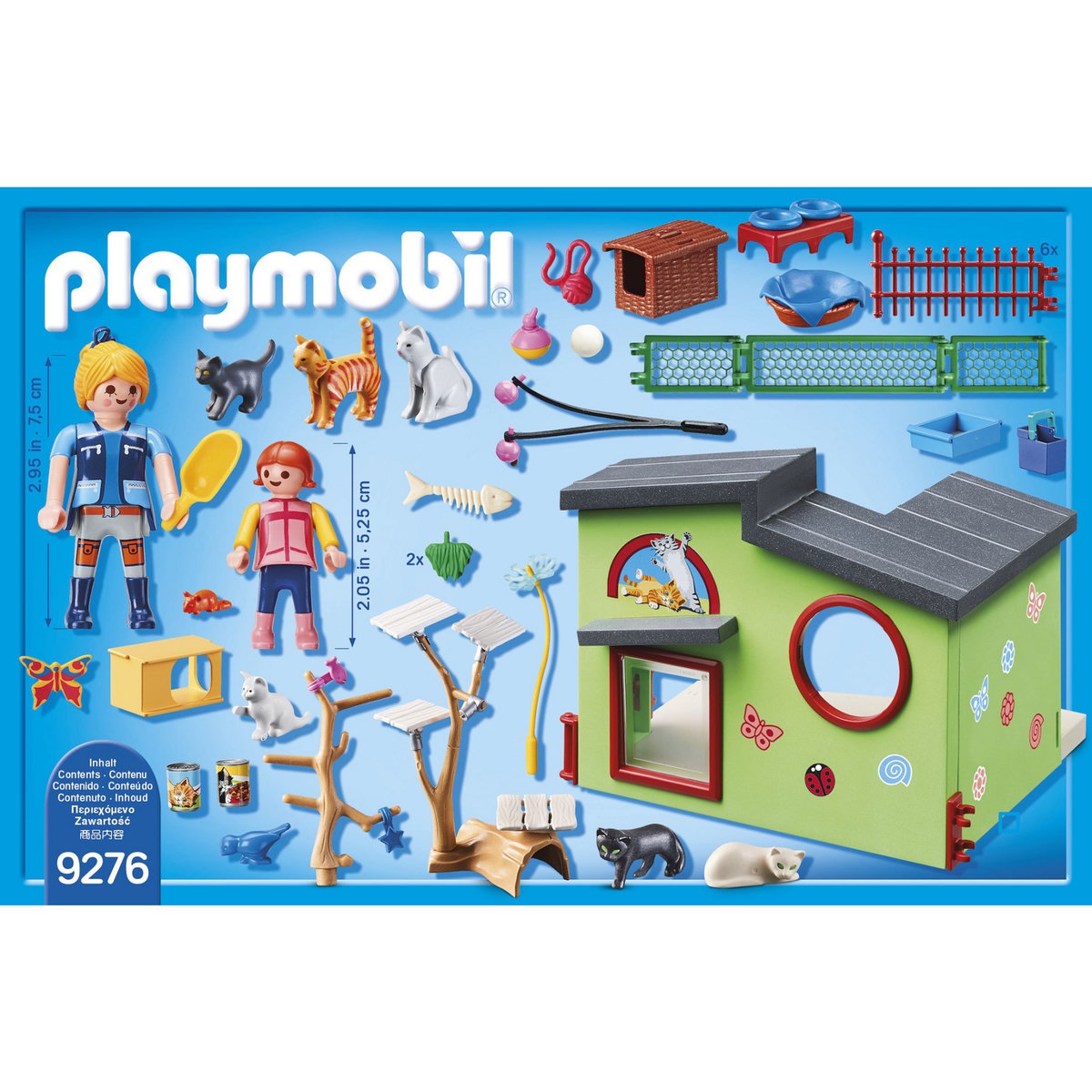 PLAYMOBIL 9276 - City Life - Maisonnette des chats