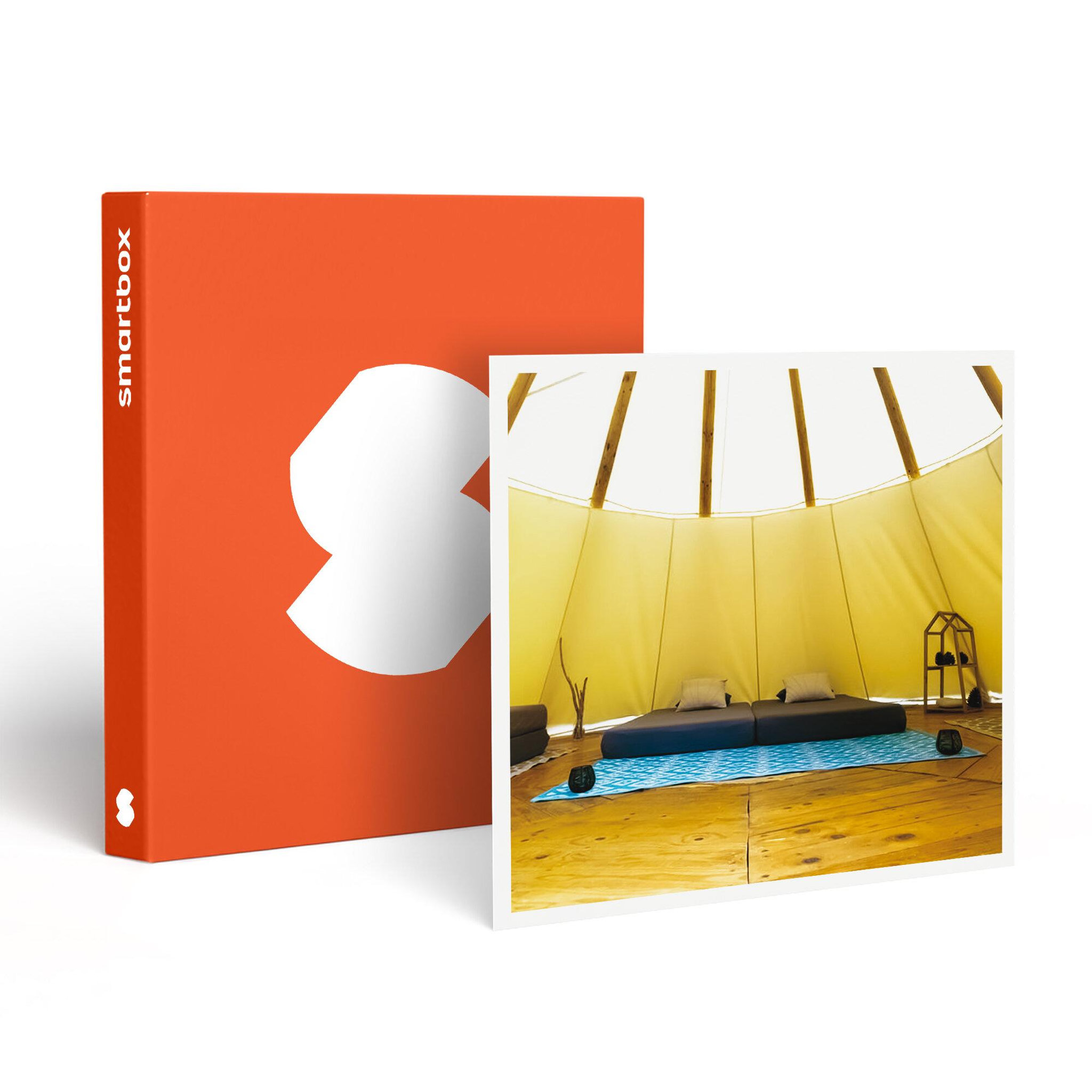 Smartbox 2 jours insolites en tipi en famille près d'aurillac - coffret cadeau séjour
