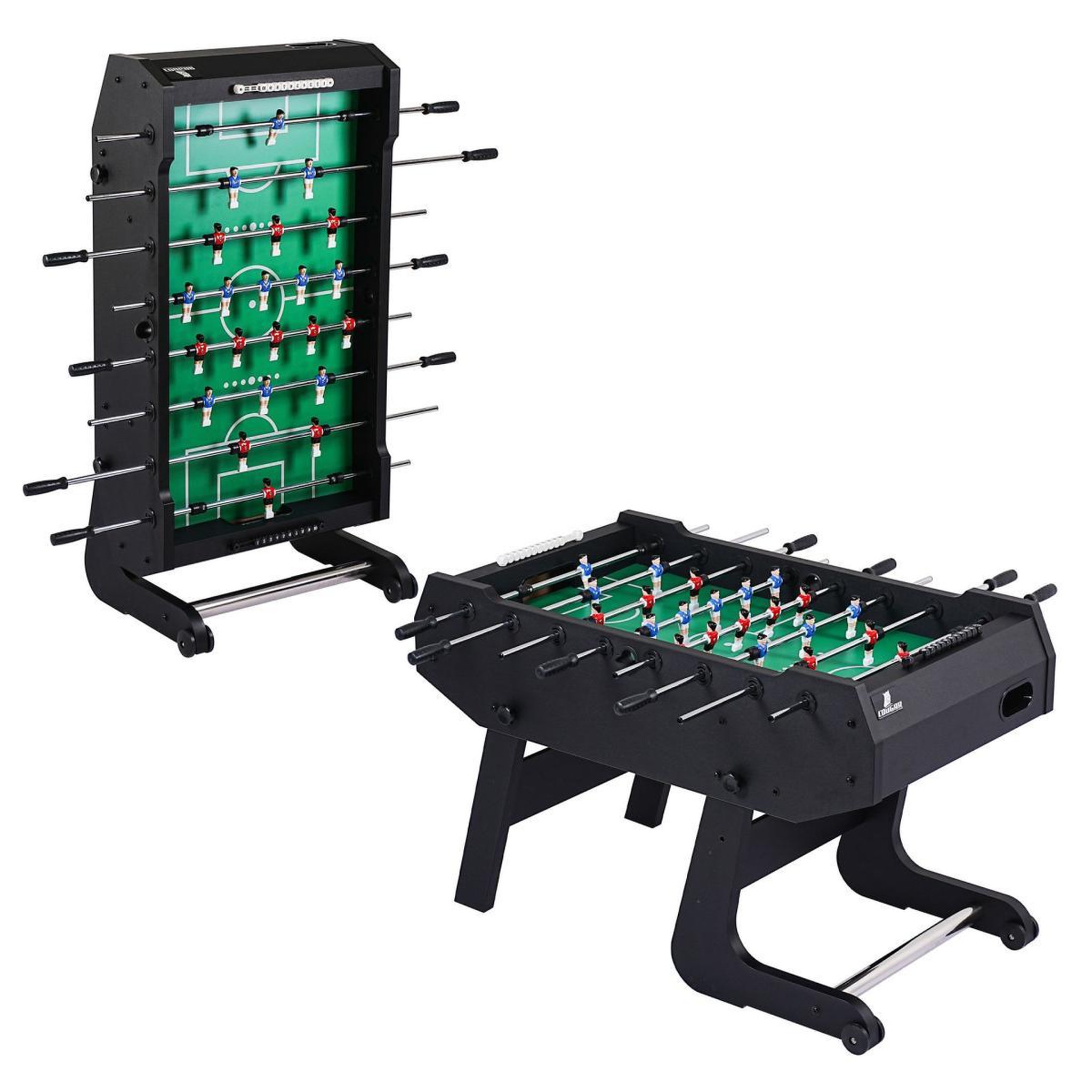 Voir la diapositive 3 : Cougar Babyfoot pliable Powerkick Pro noir tapis vert