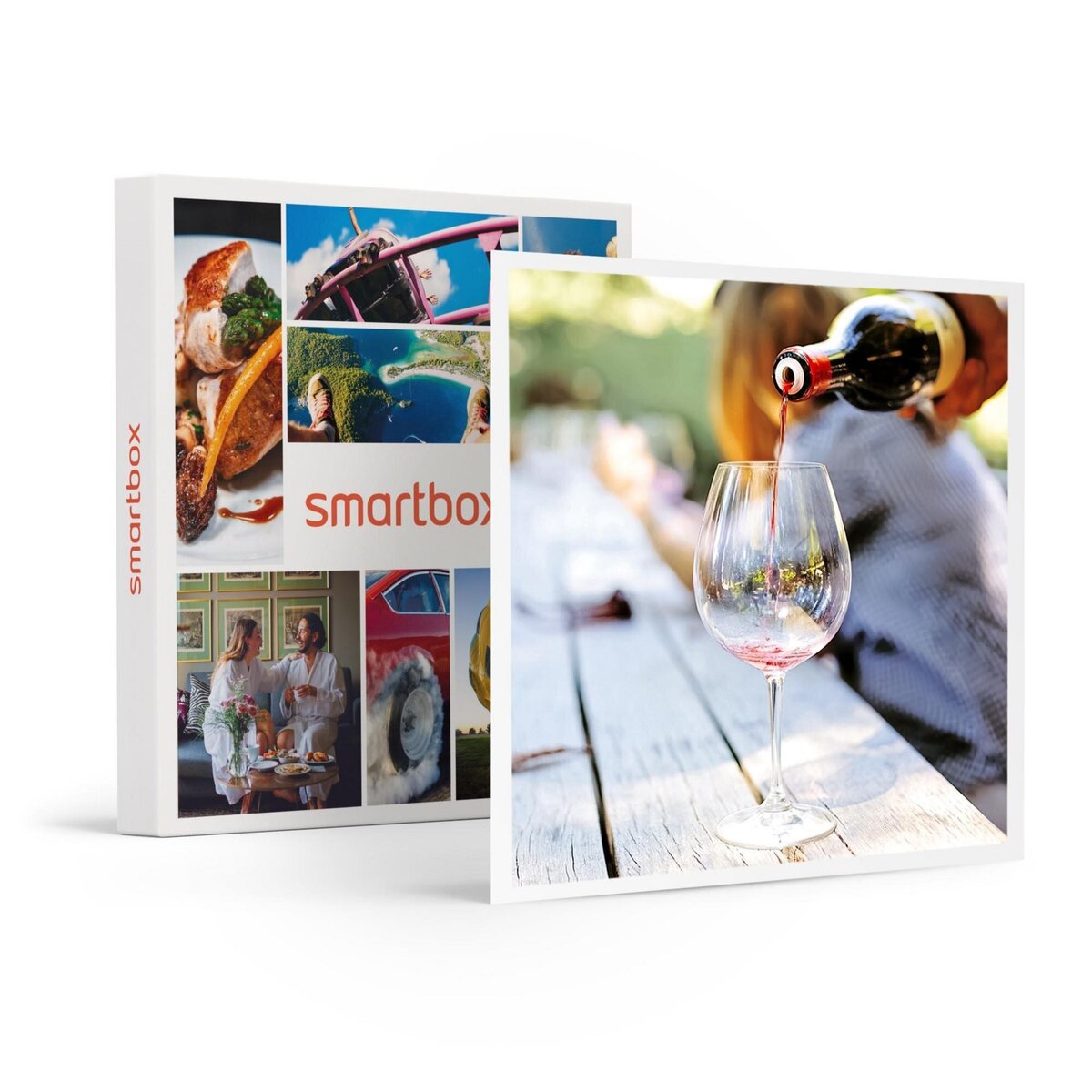 Smartbox Dégustation passionnante de 11 vins biologiques du Domaine de Sauzet au sud de Montpellier - Coffret Cadeau Gastronomie