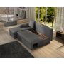 Voir la diapositive 2 : BEST MOBILIER Numancia - canapé d'angle réversible 4 places - convertible avec coffre - en tissu