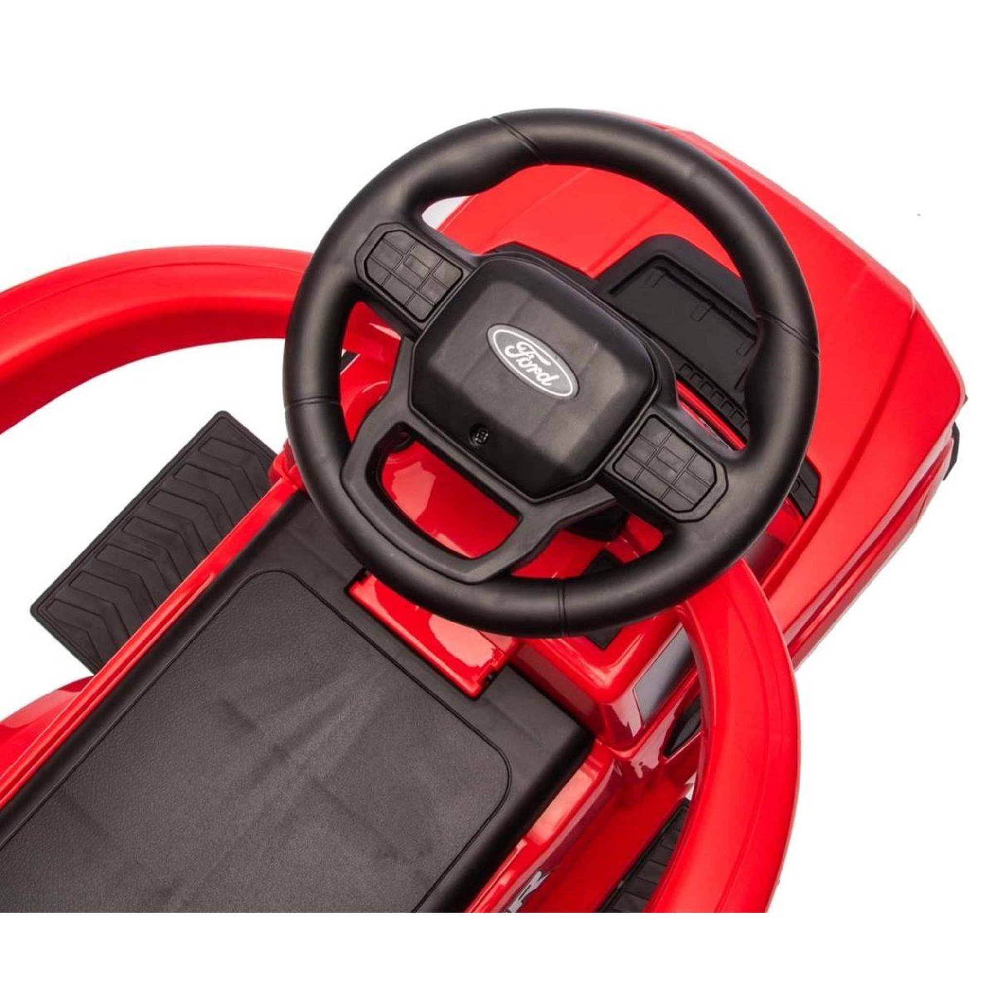 Voir la diapositive 3 : MILLY MALLY Porteur  ford f-150 3 en 1 rouge - avec canne de guidage
