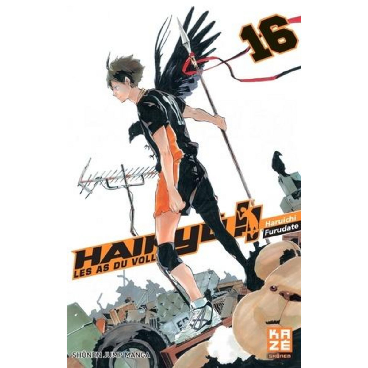 HAIKYU !! LES AS DU VOLLEY TOME 16 : GONFLE A BLOC, Furudate Haruichi