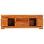 Voir la diapositive 3 : VIDAXL Meuble TV 119x30x40 cm Bois d'acacia massif