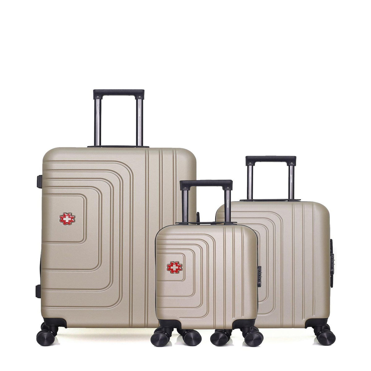 SWISS KOPPER SWISS KOPPER - LOT DE 3 - Valises grand format, cabine et cabine XXS RUTI