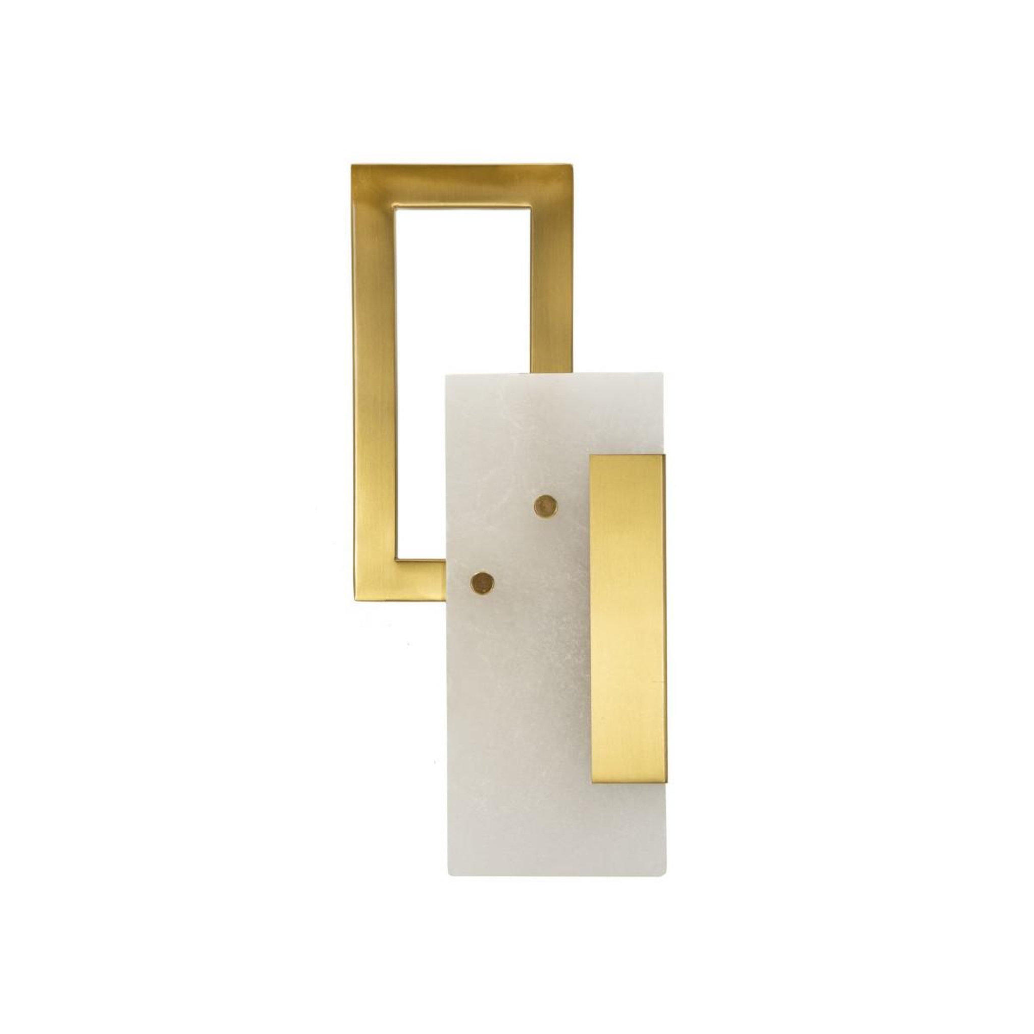 Paris Prix Applique Murale Design en Verre  Cube  33cm Or