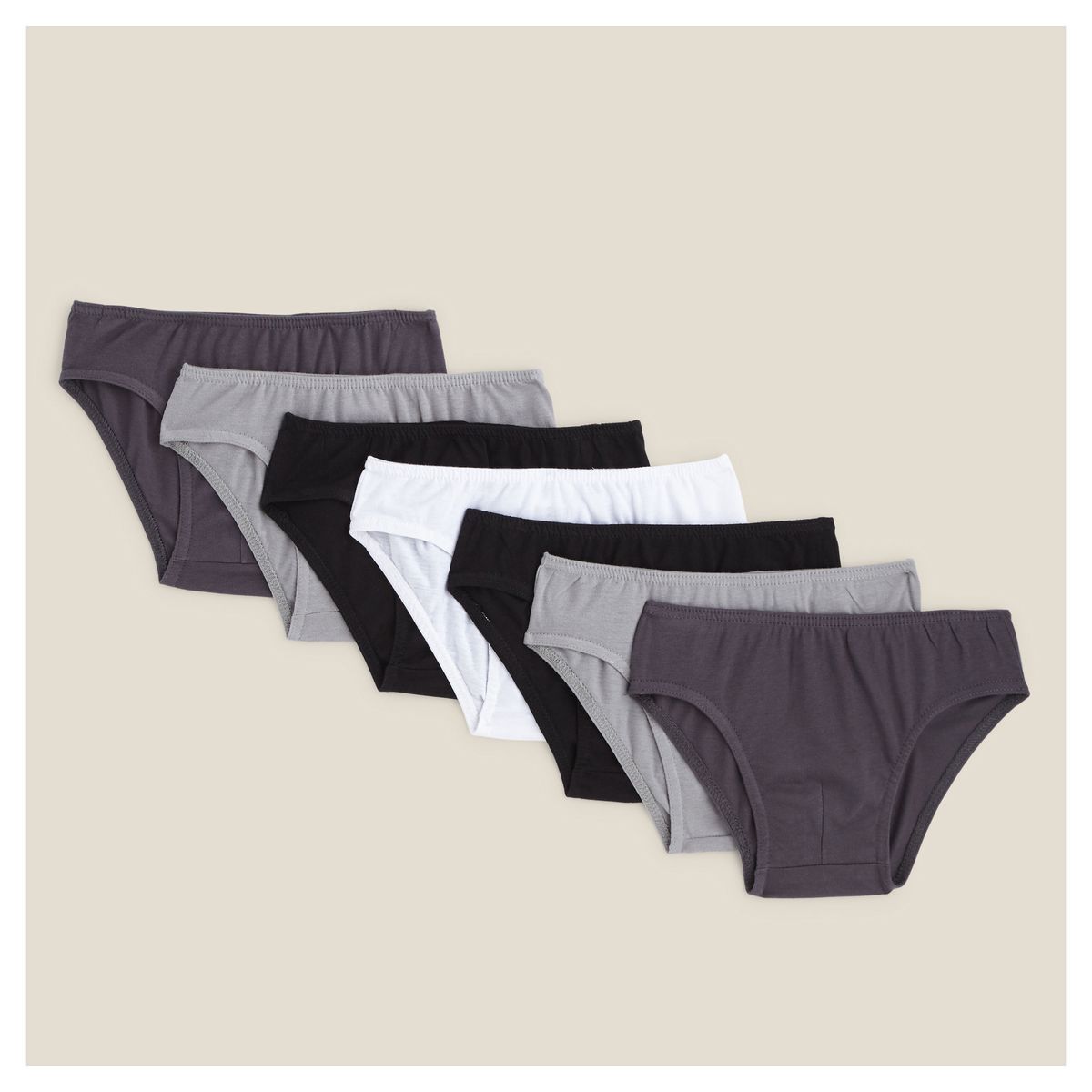 IN EXTENSO Lot de 7 slips garçon