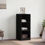 Voir la diapositive 3 : VIDAXL Garde robe noir 48x41x102 cm bois d ingénierie