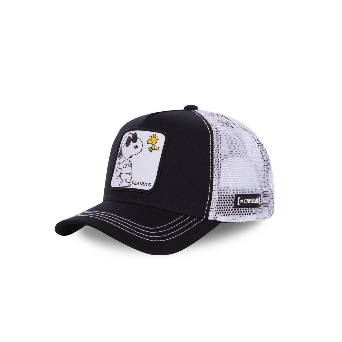 CAPSLAB Casquette Capslab Peanuts Noir