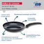 Voir la diapositive 3 : ELO Set de 2 Poêles 24 et 28 cm céramique sans PFAS et 2 couvercles Elo Prima Cucina