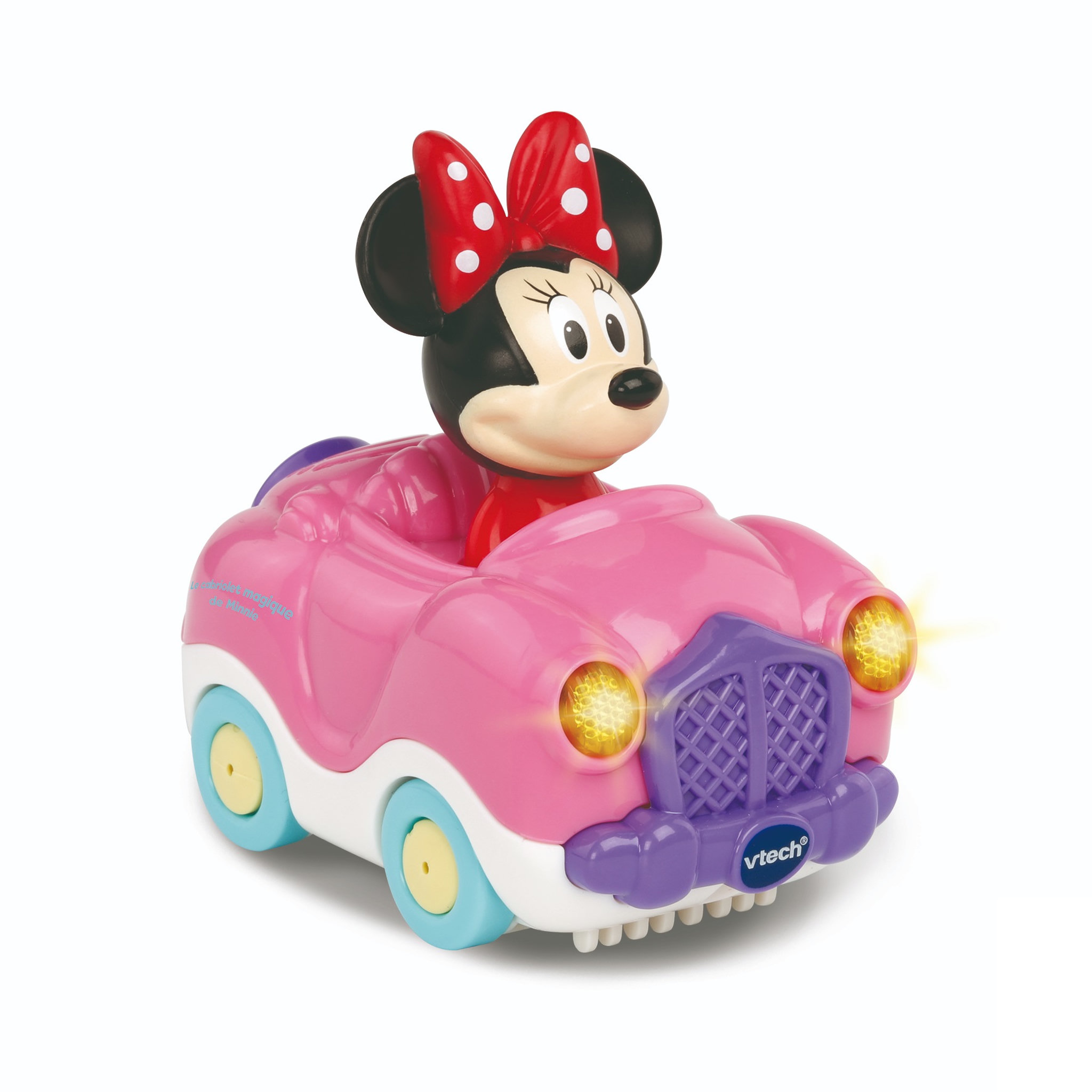 VTECH Tut Tut Bolides Mickey et ses amis - Minnie, cabriolet magique