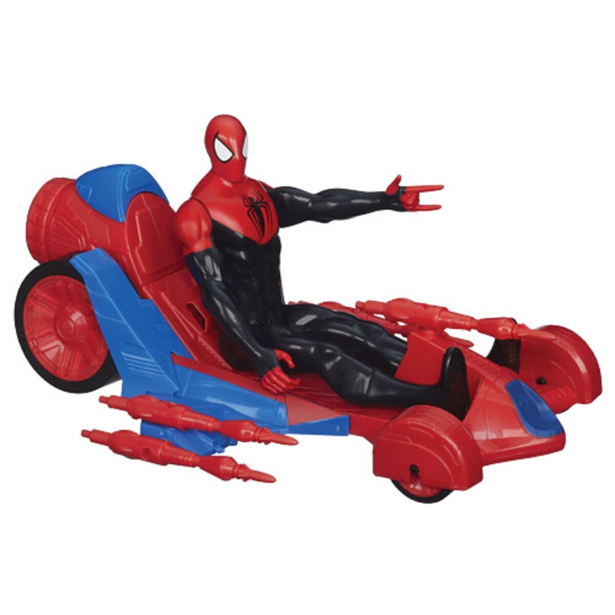 HASBRO Figurine 30cm Spider-Man avec Voiture
