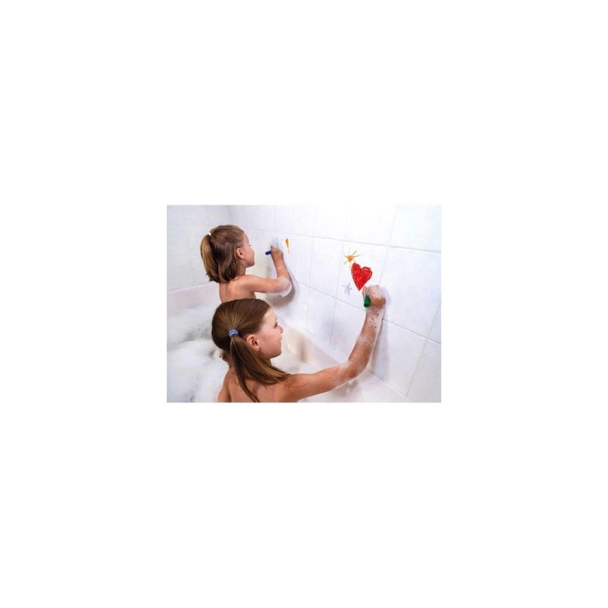 Voir la diapositive 2 : JANOD Coloriage pour le bain 6 crayons