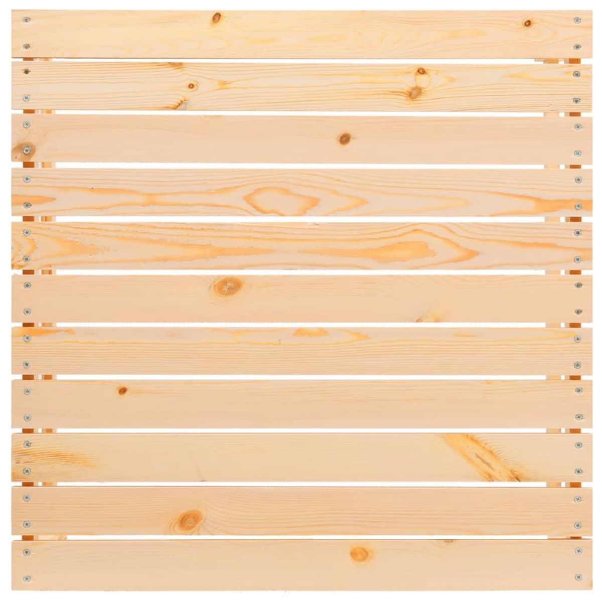 VIDAXL Repose-pied de jardin avec coussin Pin massif