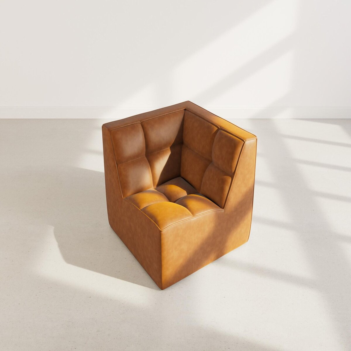 LISA DESIGN Alya - module d'angle en simili