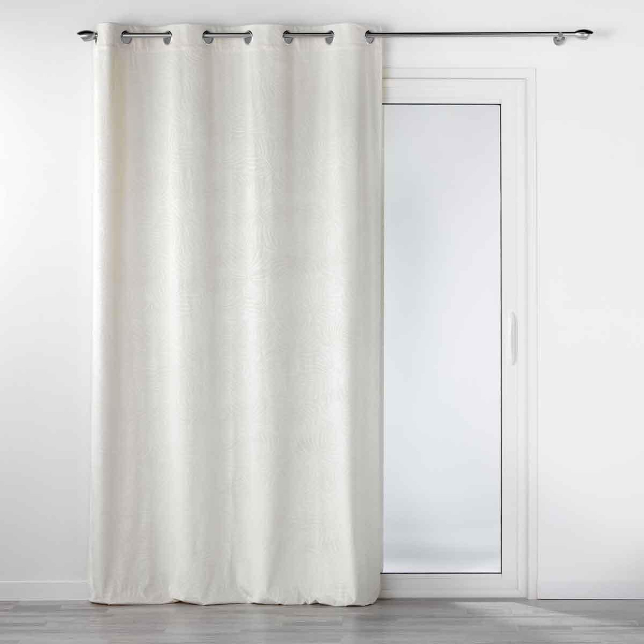 Douceur d'Intérieur Rideau occultant  analia  140x240cm naturel