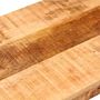 Voir la diapositive 5 : VIDAXL Banc 110 cm Bois de manguier brut massif et acier