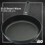 Voir la diapositive 2 : ELO Poêle 28 cm antiadhésive sans PFAS Elo Smart Wave