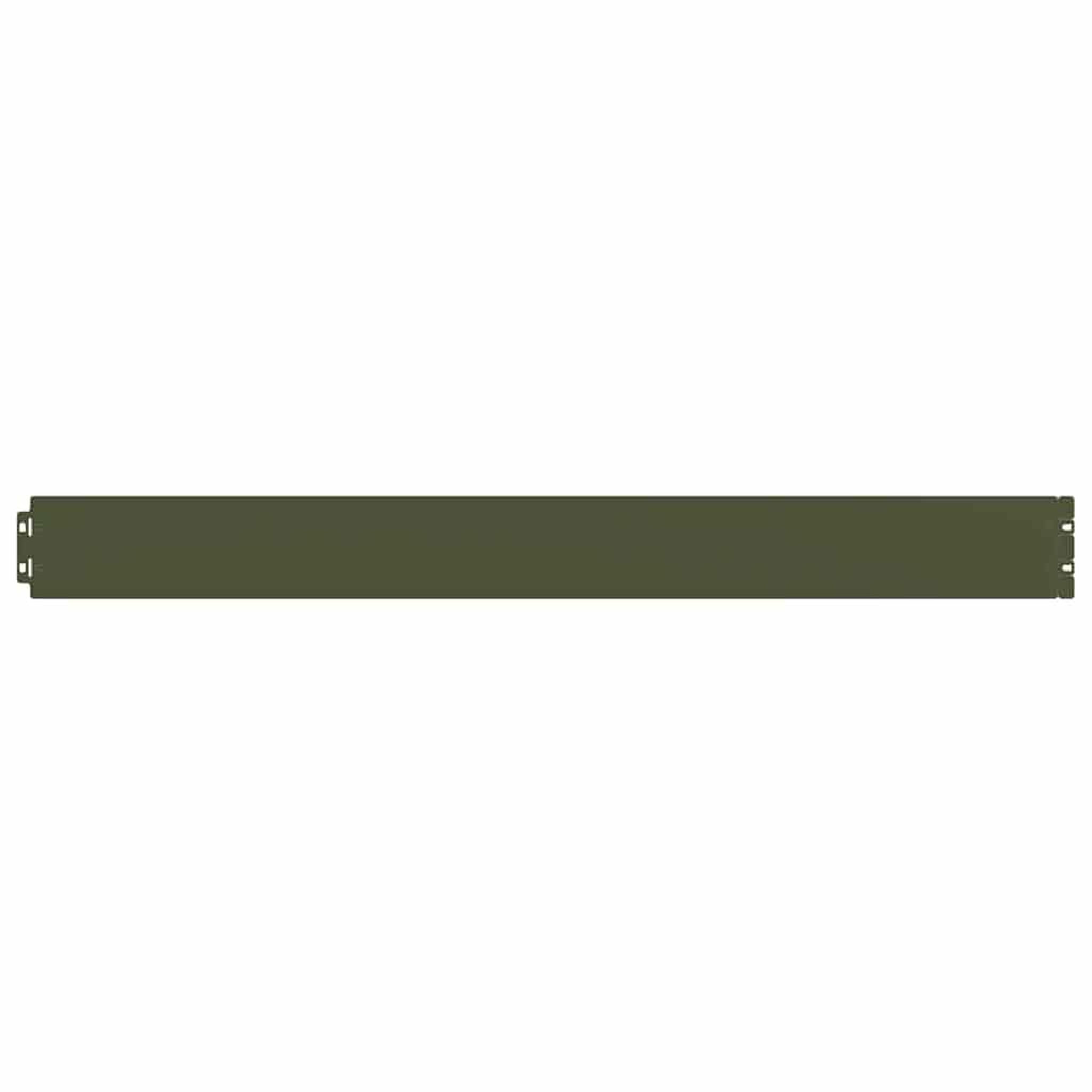 Voir la diapositive 3 : VIDAXL Bordures pelouse 10pcs vert olive 10x103cm acier lamine a froid