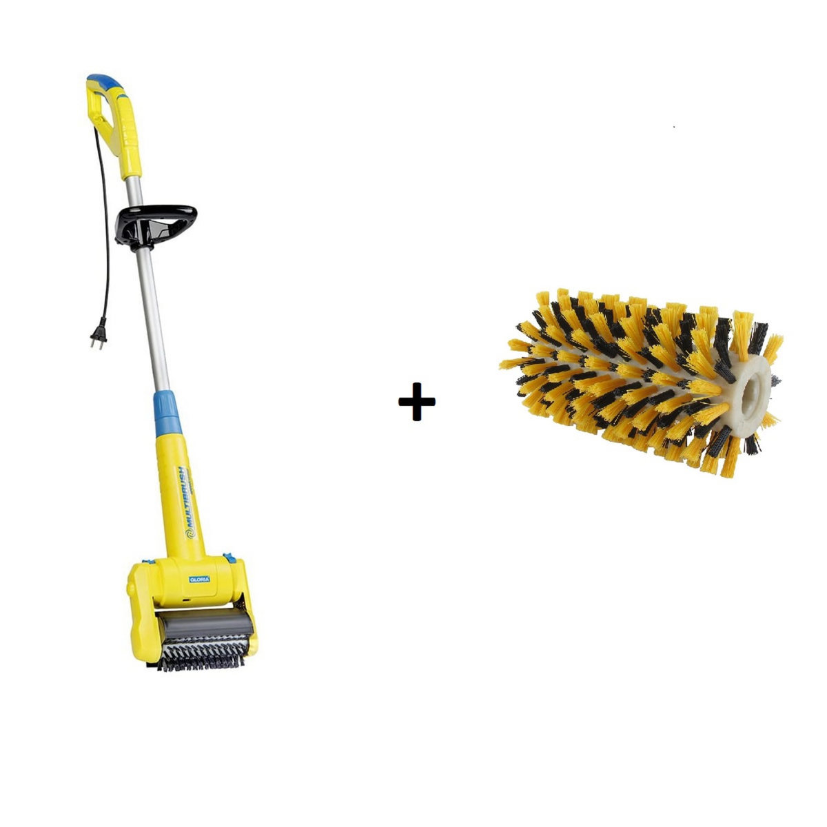 GLORIA Brosse électrique multibrush avec une brosse surface bois