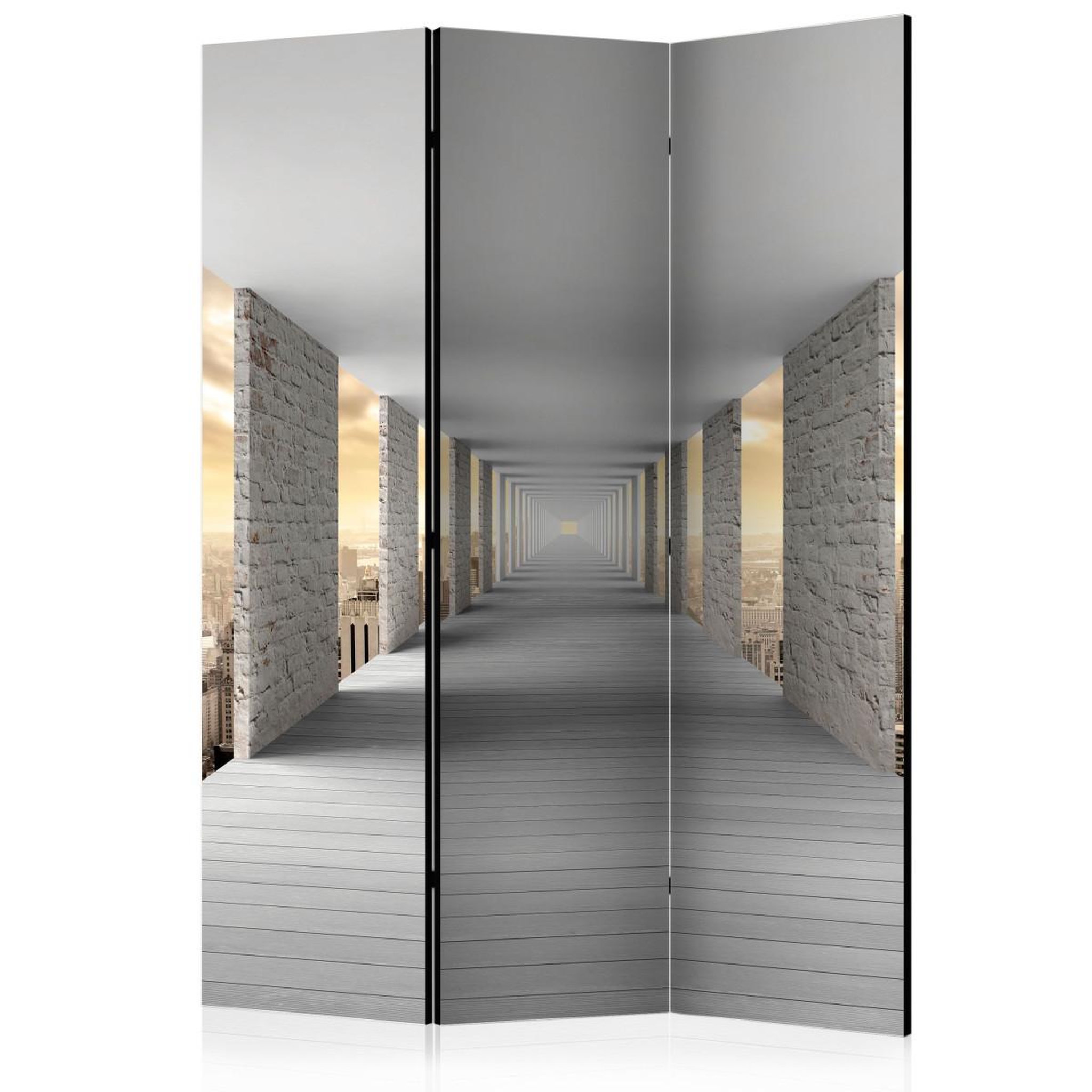 Paris Prix Paravent 3 volets  skyward corridor  135x172cm