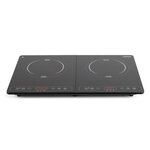 LIVOO Table à induction posable 2 feux 3500w noir - doc236