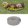 Voir la diapositive 1 : VIDAXL Bordures de jardin 3 pcs gris 10 m 15 cm polyethylene