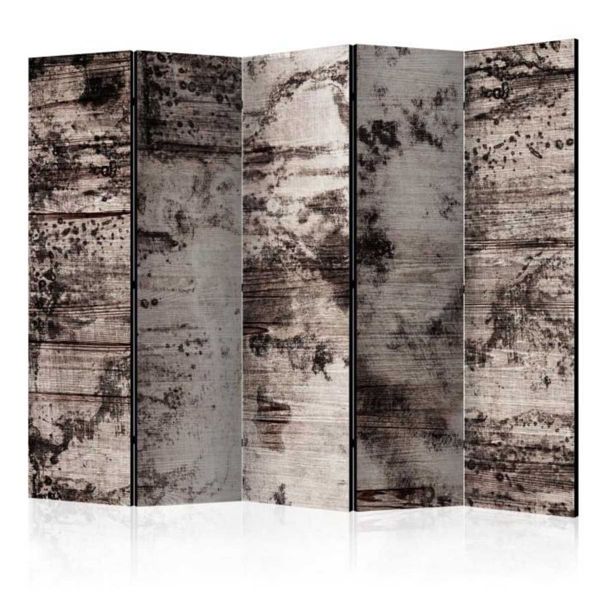 Paris Prix Paravent 5 Volets  Burnt Wood  172x225cm