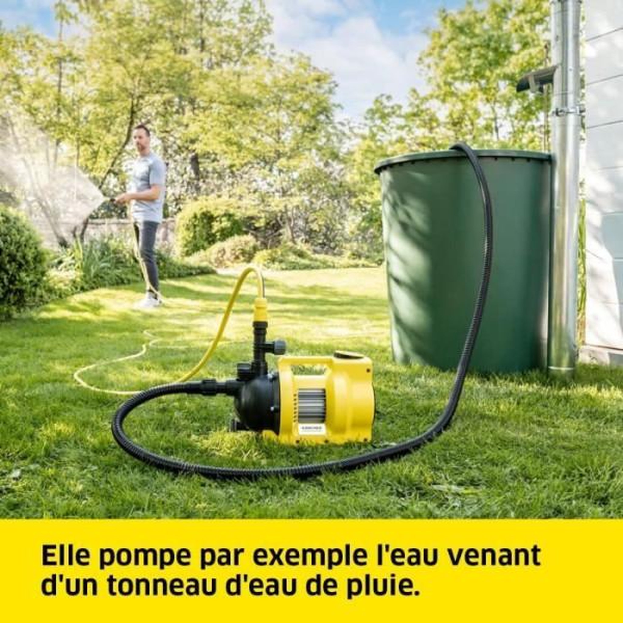 Voir la diapositive 3 : KARCHER Pompe d'arrosage BP 5.000 Garden Set Plus - Karcher