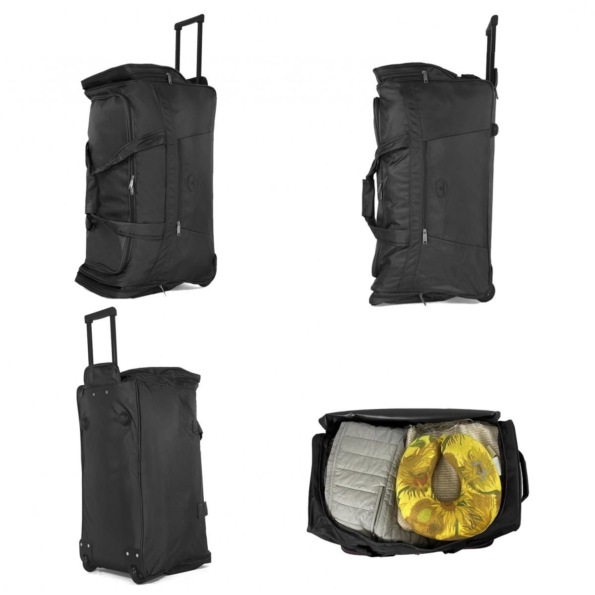 David Jones Sac de voyage avec roulettes 72L  64cm