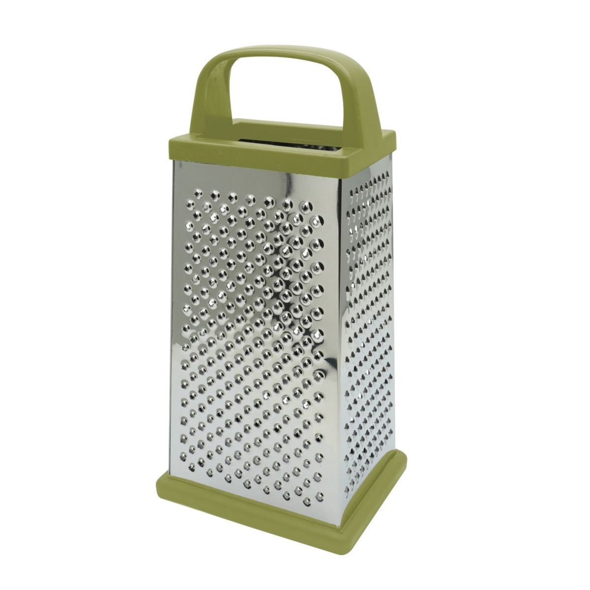 NO NAME Râpe 4 faces en inox verte