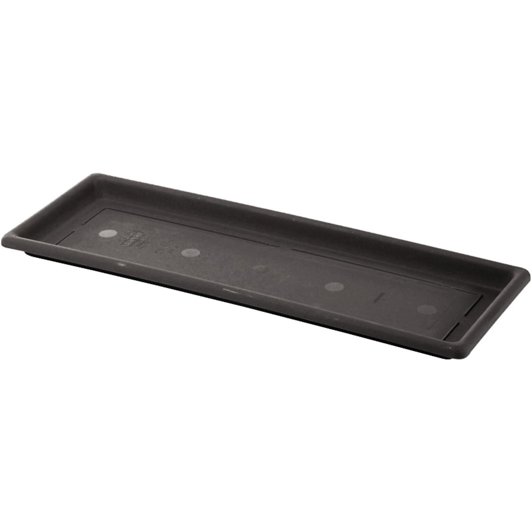 GARDENSTAR Plateau en plastique - L57cm pour jardinière 60cm - Gris