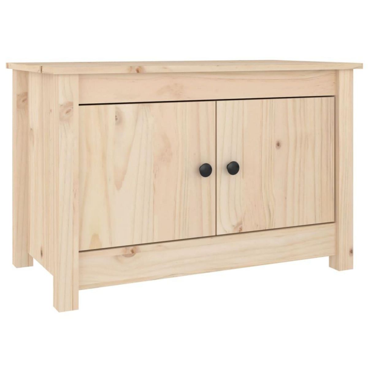 VIDAXL Armoire a chaussures 70x38x45,5 cm Bois de pin massif