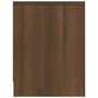 Voir la diapositive 5 : VIDAXL Table de chevet chene marron 40x30x40 cm bois d'ingenierie