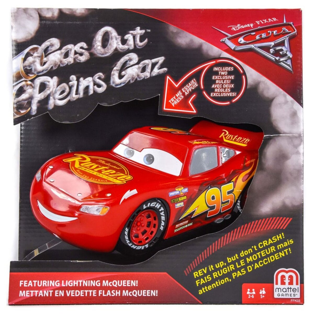 MATTEL GAS OUT CARS 3