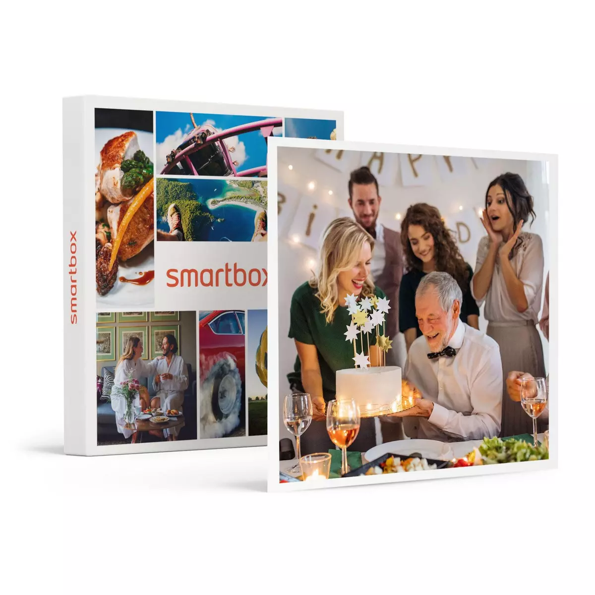 Smartbox Carte cadeau joyeux anniversaire - 50 € - Coffret Cadeau Multi-thèmes