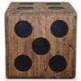 Voir la diapositive 2 : VIDAXL Boîte de rangement Bois Mindi 40x40x40 cm Design Des
