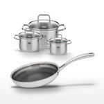 ELO Lot 3 Faitouts Elo Relief Evolution et 1 Poêle 24cm