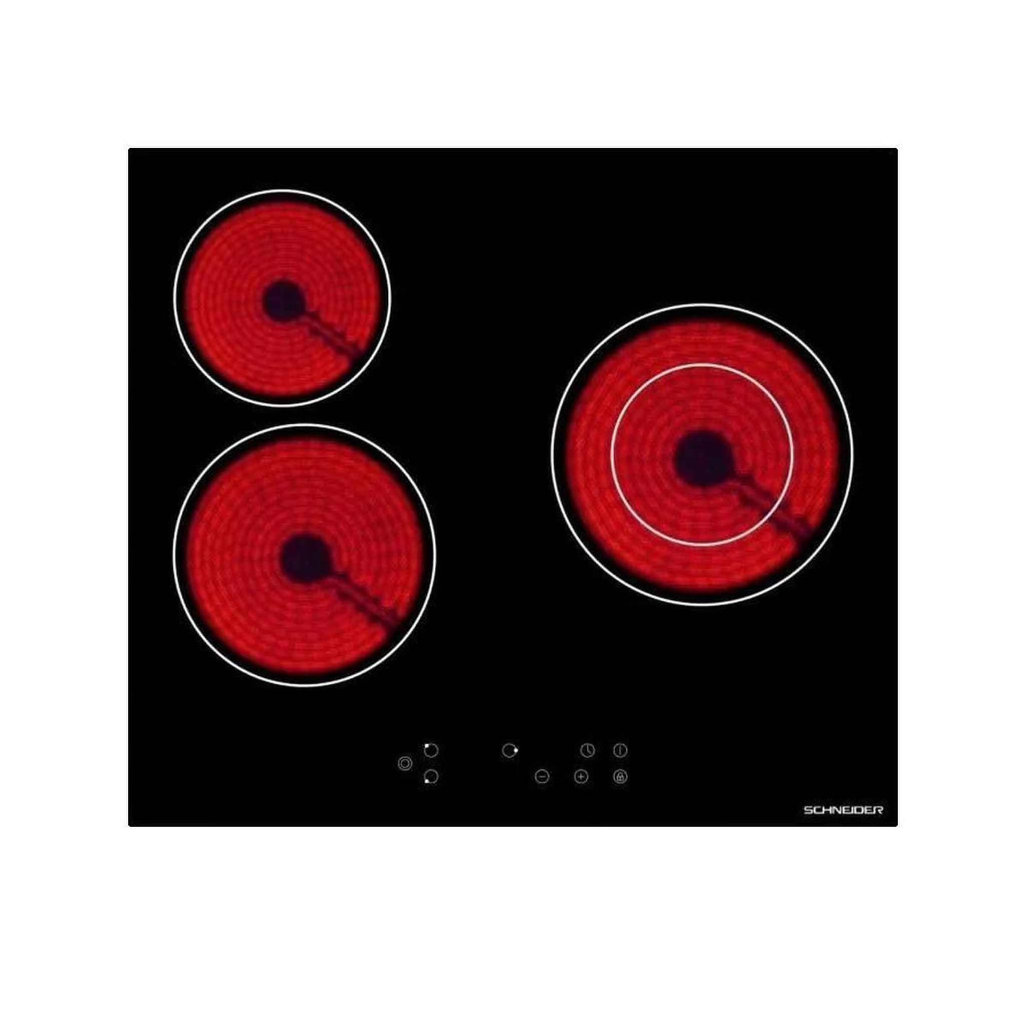 Schneider Electric Plaque vitrocéramique STV603 5200W