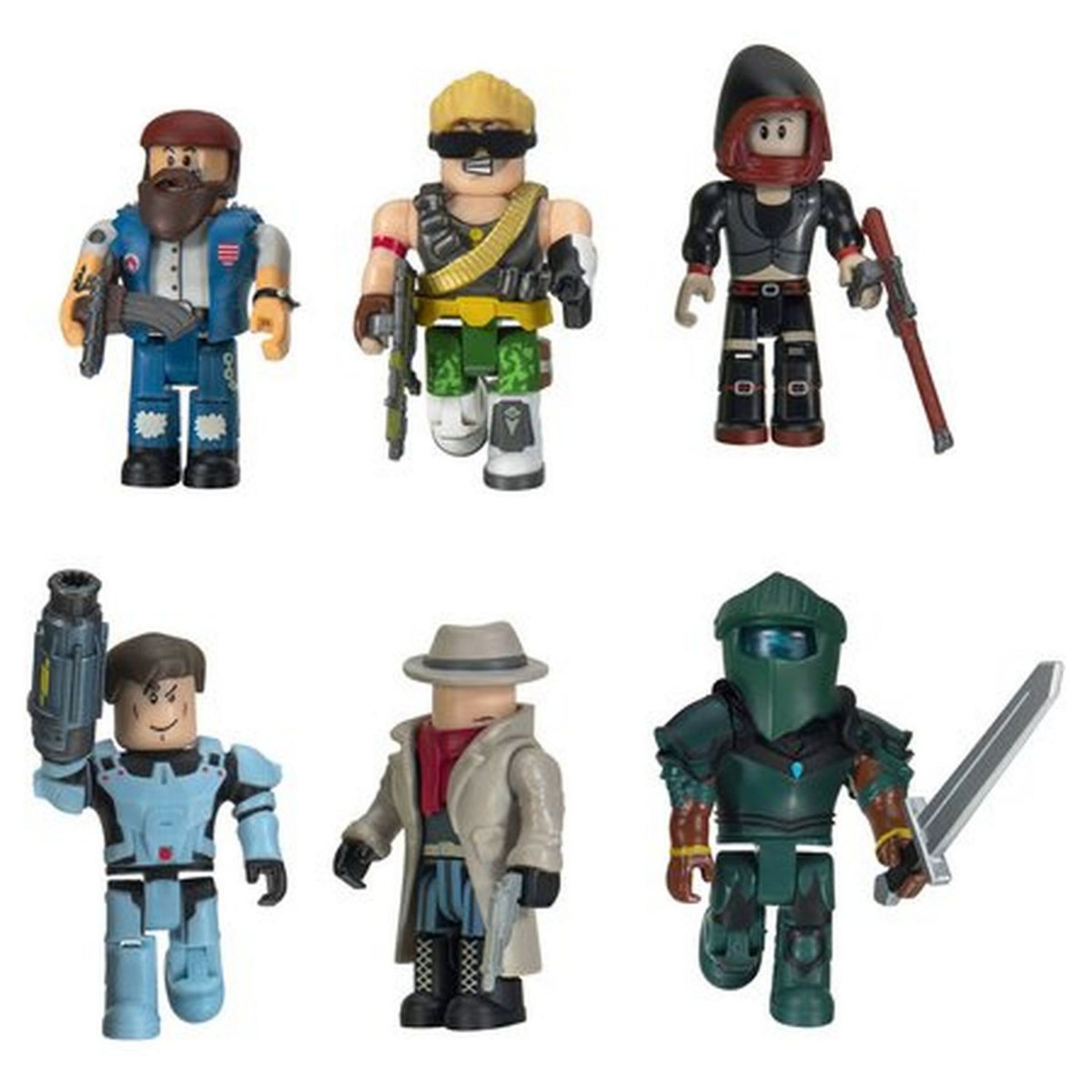 Roblox - Pack de 6 figurines Q.Clash. Série 7