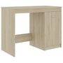Voir la diapositive 5 : VIDAXL Bureau Chene sonoma 140x50x76 cm Bois d'ingenierie