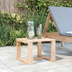 VIDAXL Table d'appoint de jardin 40x38x28,5 cm bois massif de pin