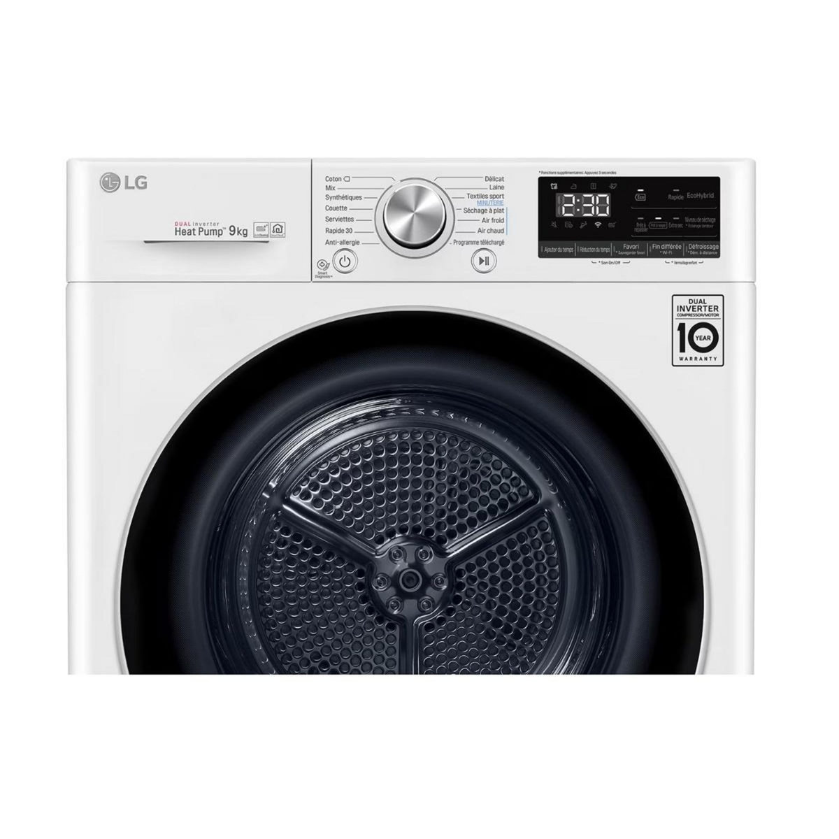 LG Séche-linge à condensation 60cm 9kg - RH9V71WHN