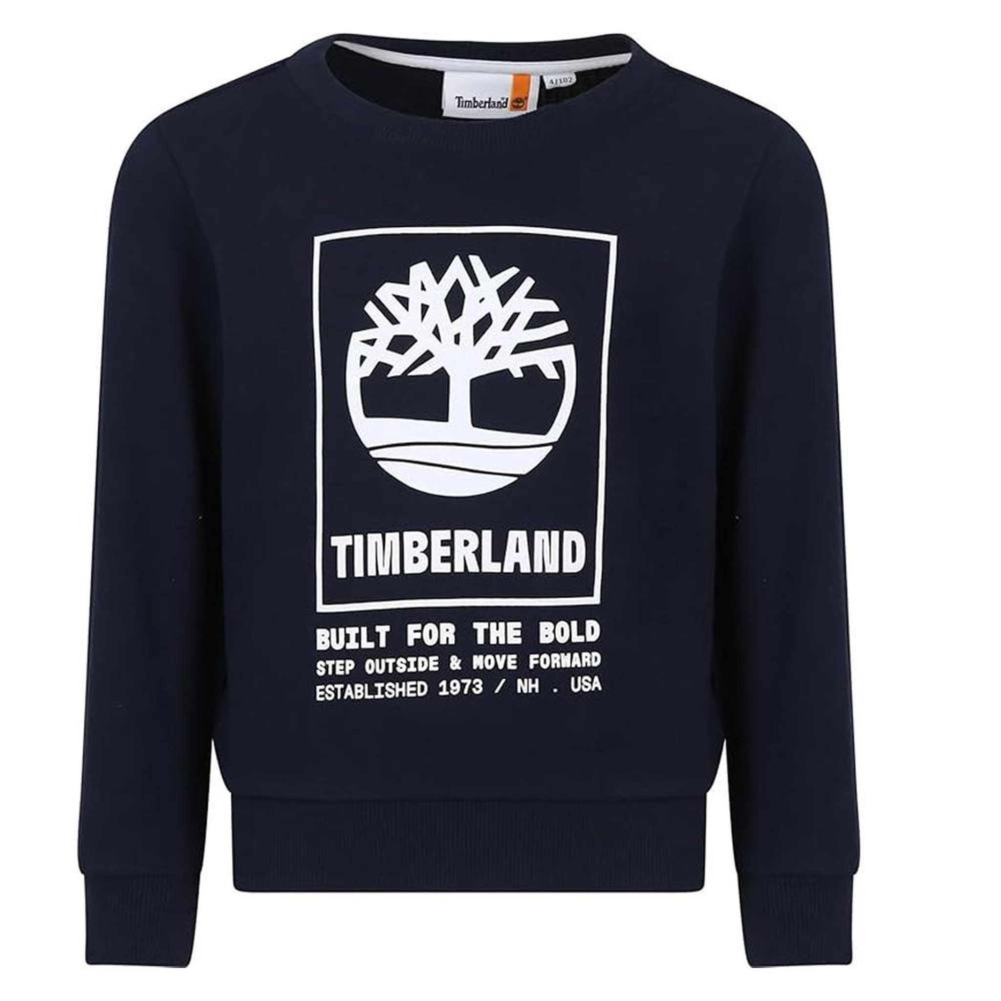 TIMBERLAND Sweat Marine Garçon Timberland T60075. Coloris disponibles : Bleu