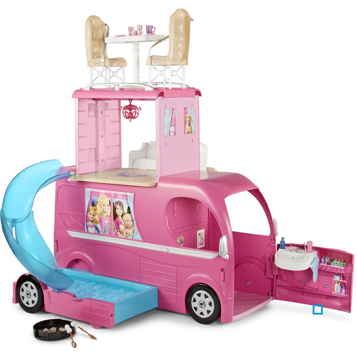 MATTEL Camping-car duplex Barbie