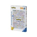 RAVENSBURGER Puzzle 500 pièces Ravensburger Pokémon Pokédex première génération