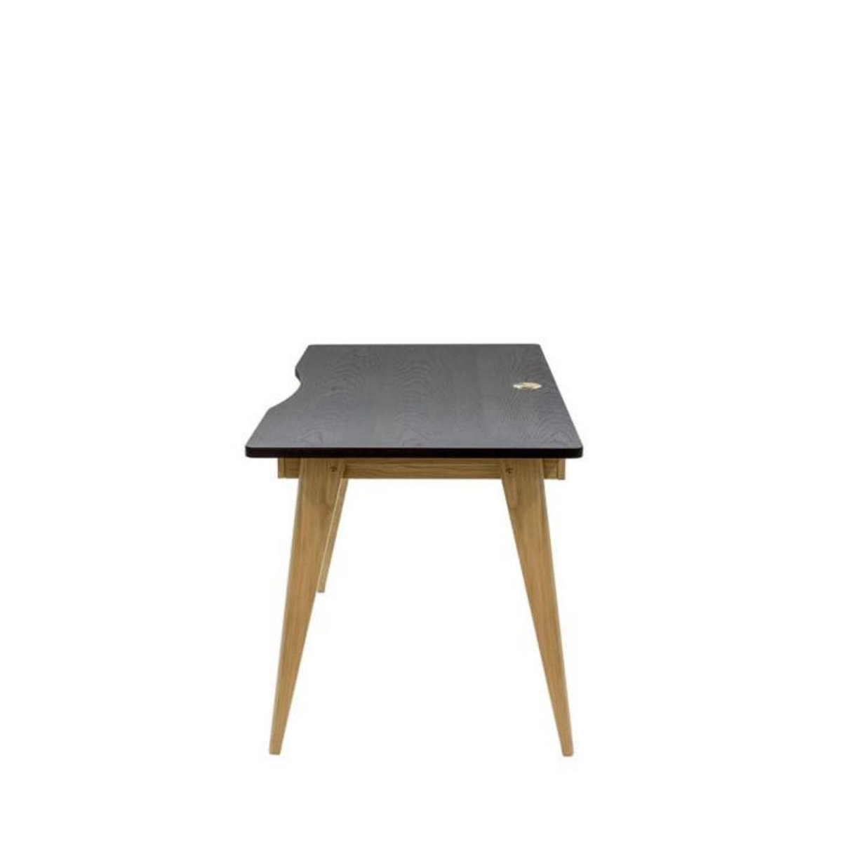 Paris Prix Bureau Design 2 Tiroirs  Nice  140cm Chêne & Noir