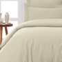 Voir la diapositive 2 : Sensei Maison Housse de couette en percale coton SOFT PERCALE