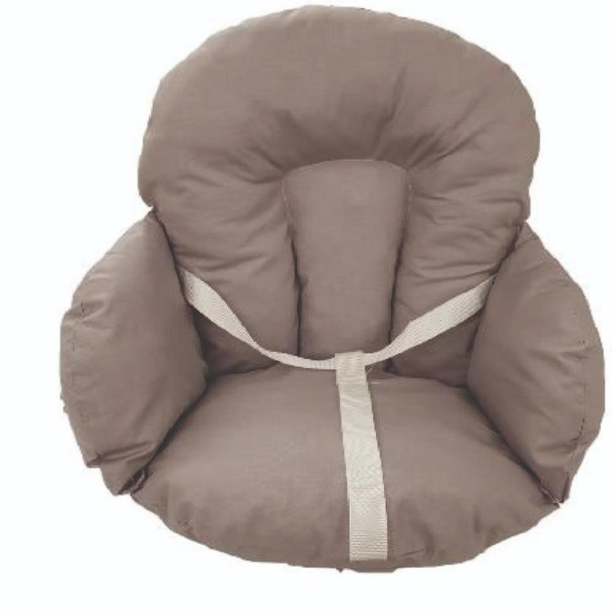 Voir la diapositive 1 : CH'TI BOUT Coussin de chaise + sangles de matien - coton a enduction acrylique