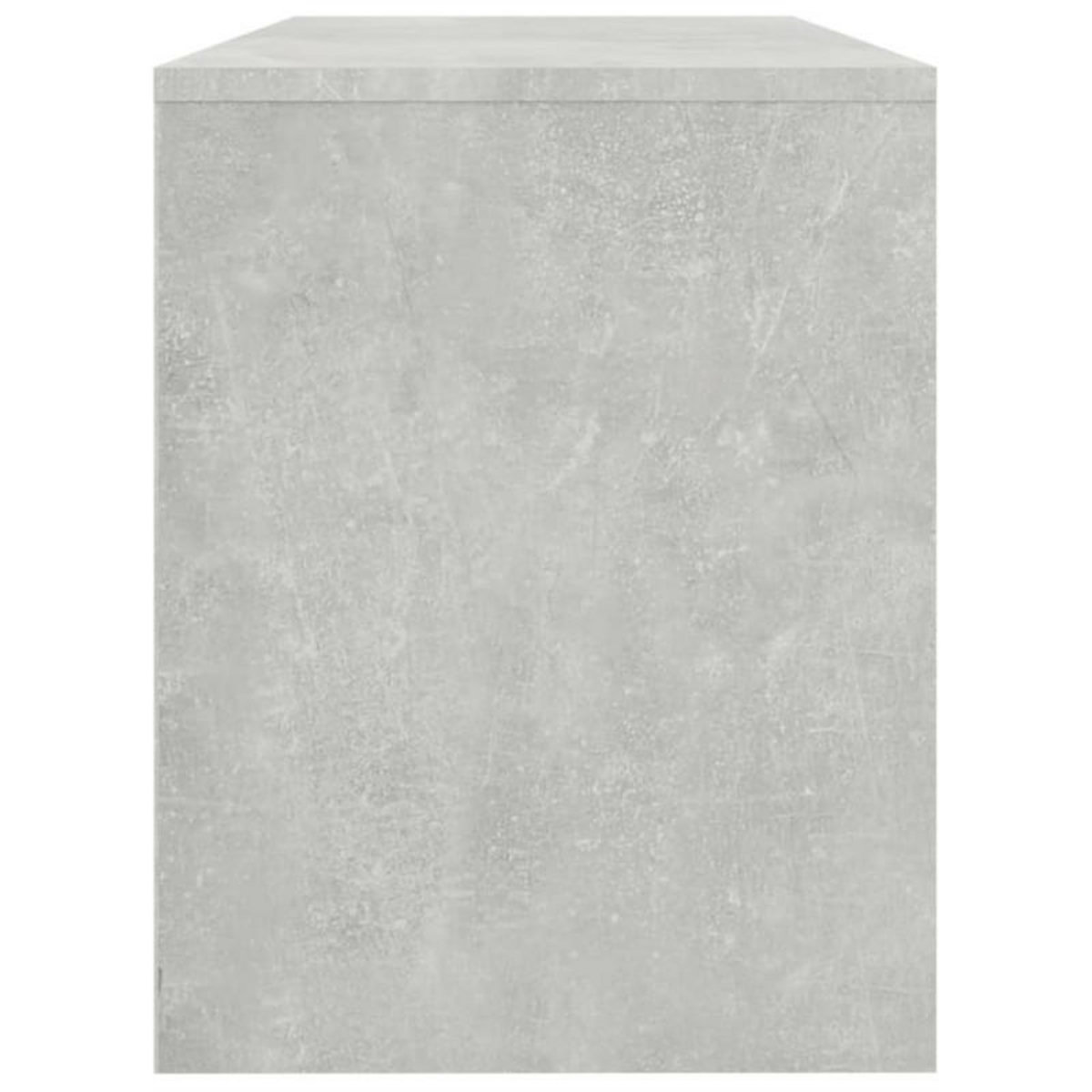 VIDAXL Tabouret de toilette Gris béton 70x35x45 cm Bois d ingénierie